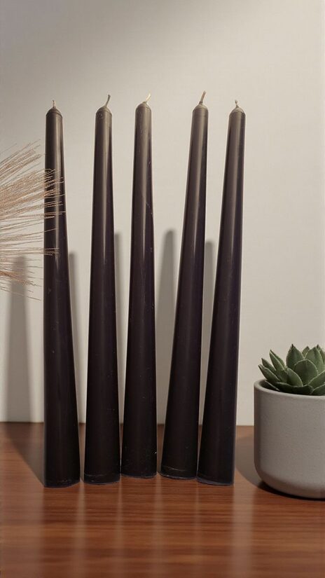 Melna bišu vaska svece